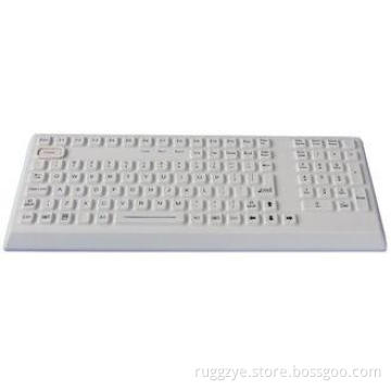 CE , FCC Silicone industrial pc keyboard dustproof with int